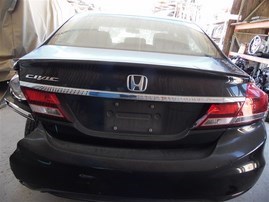 2014 Honda Civic LX 1.8L AT Black Sedan 1.8L AT #A24945